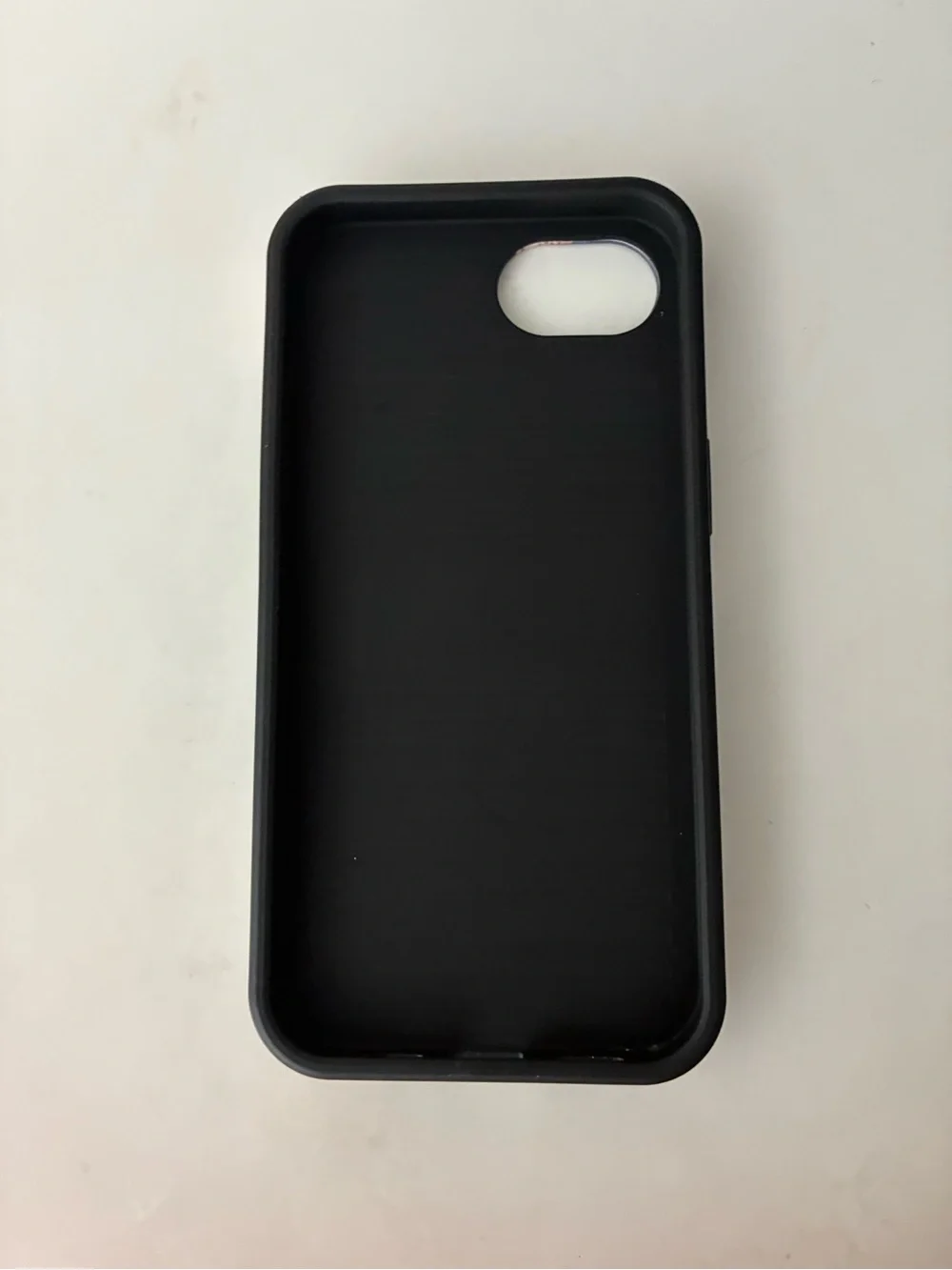 Dark Blue Cheetah & Cherry iPhone Case